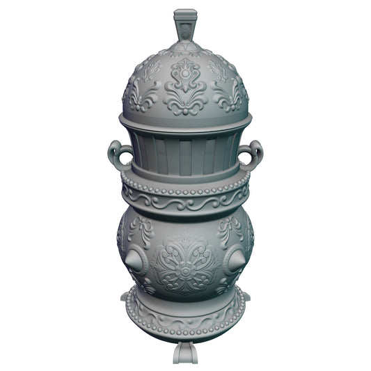 Cleric Gaming Mug with Twist-Off Cover: Dual-Purpose Dice and Beverage Can Holder