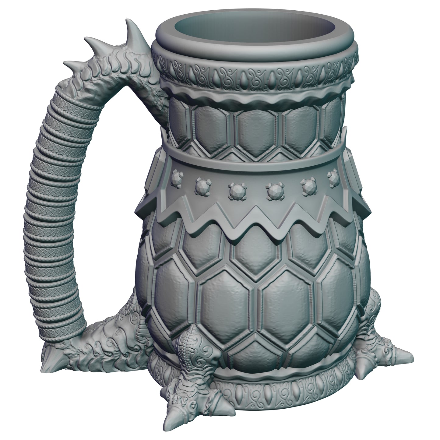 Dragon Blooded Gaming Mug with Twist-Off Cover: Dual-Purpose Dice and Beverage Can Holder