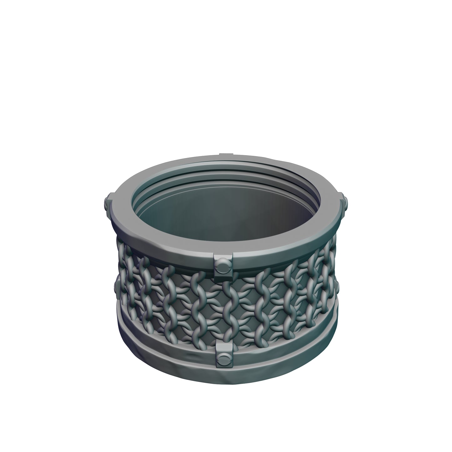 Fighter Dice Box with Twist-Off Cover