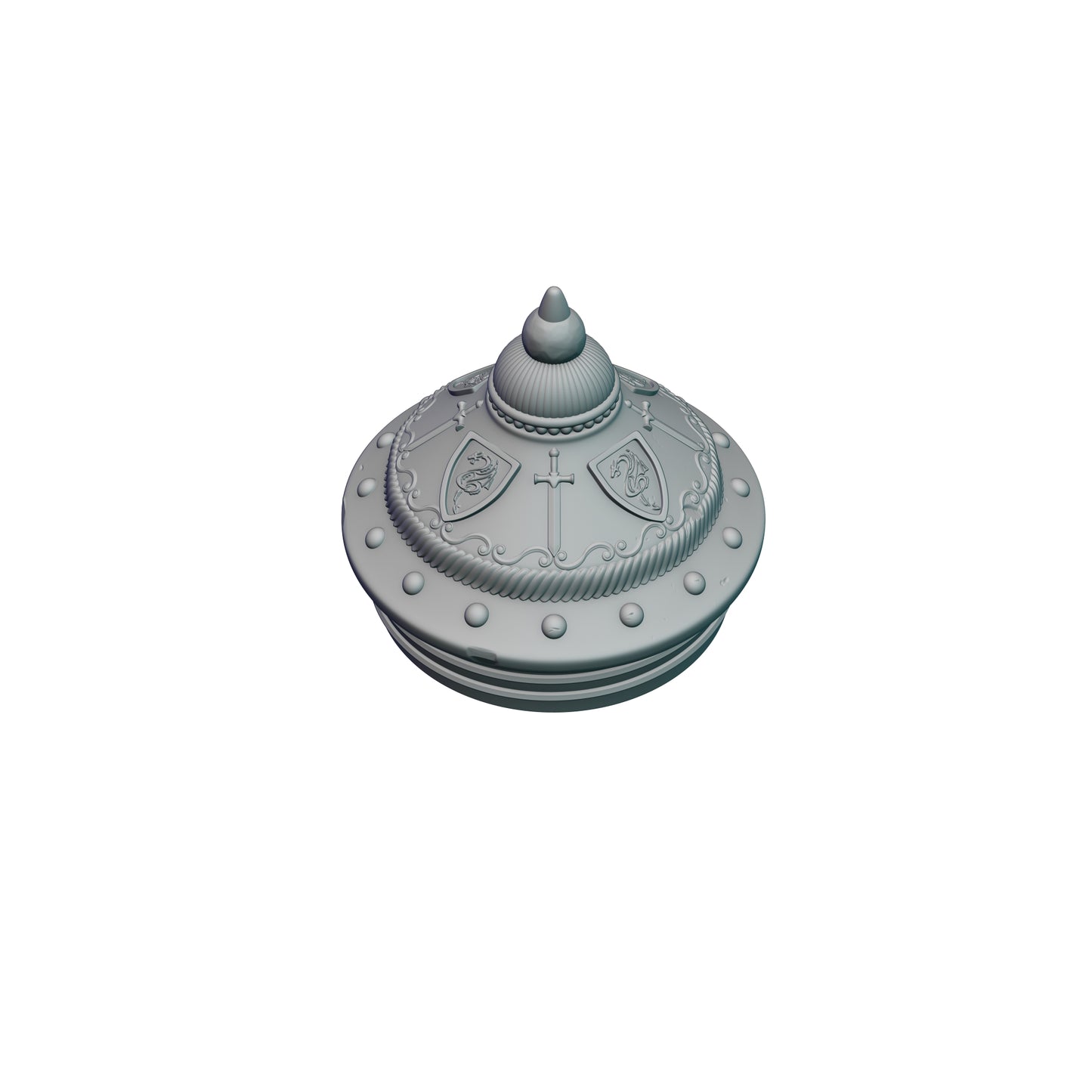 Fighter Dice Box with Twist-Off Cover