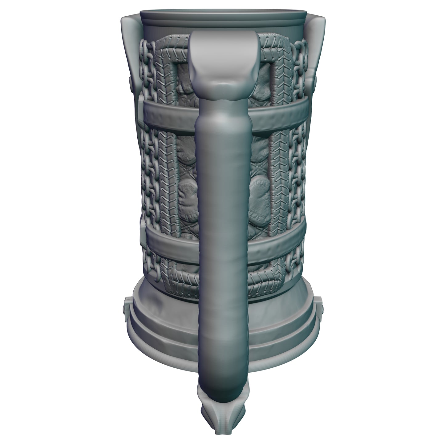 Fighter Gaming Mug with Twist-Off Cover: Dual-Purpose Dice and Beverage Can Holder