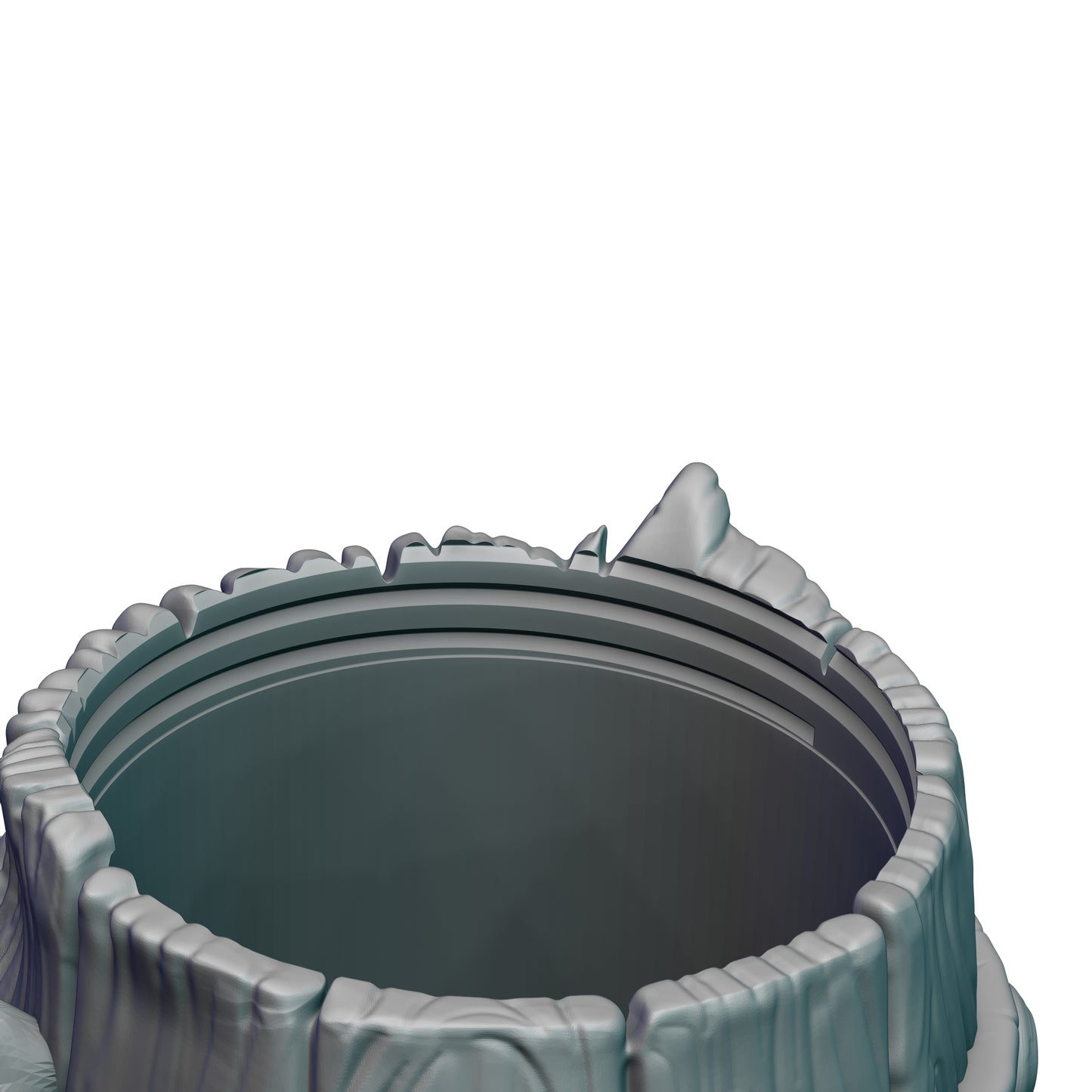 Mimic Gaming Mug with Twist-Off Cover: Dual-Purpose Dice and Beverage Can Holder