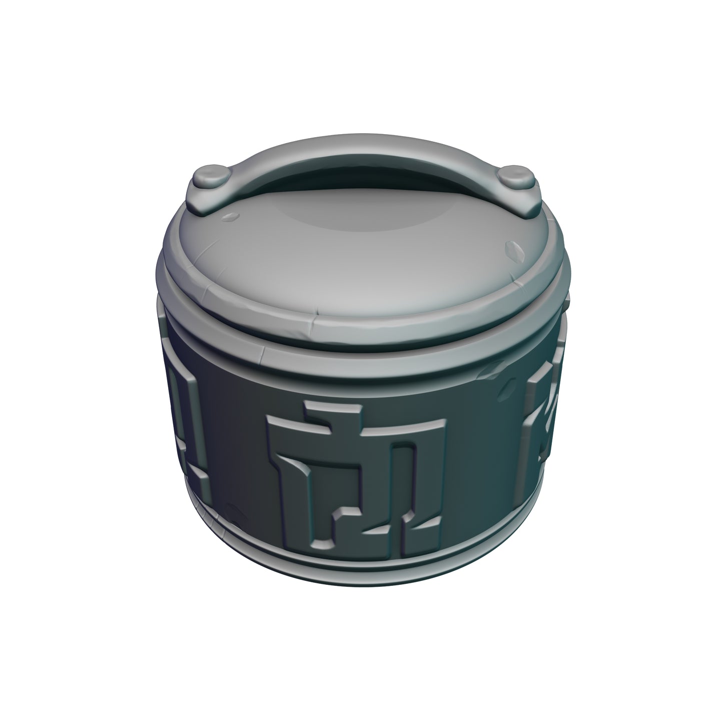 Monk Dice Box with Twist-Off Cover