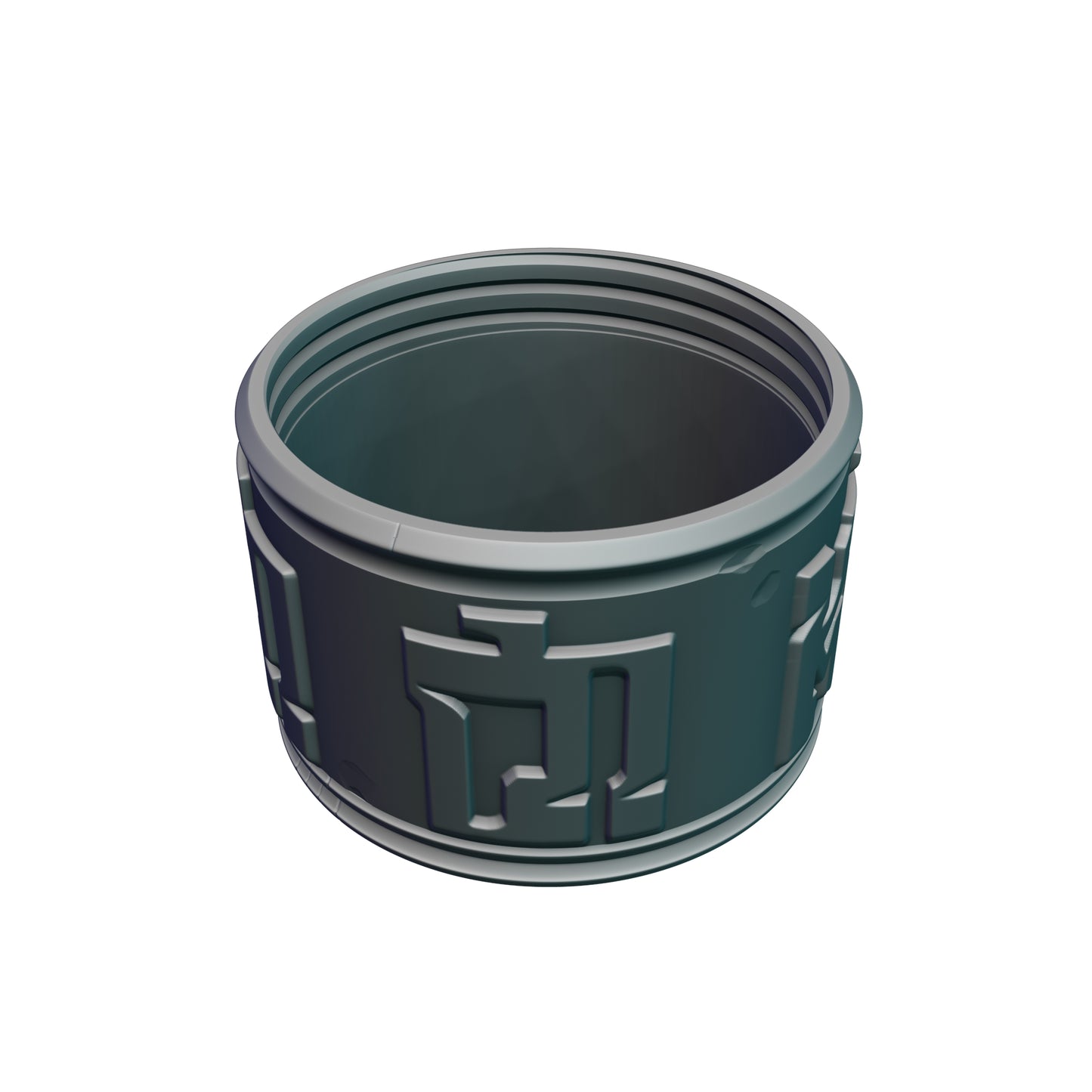 Monk Dice Box with Twist-Off Cover