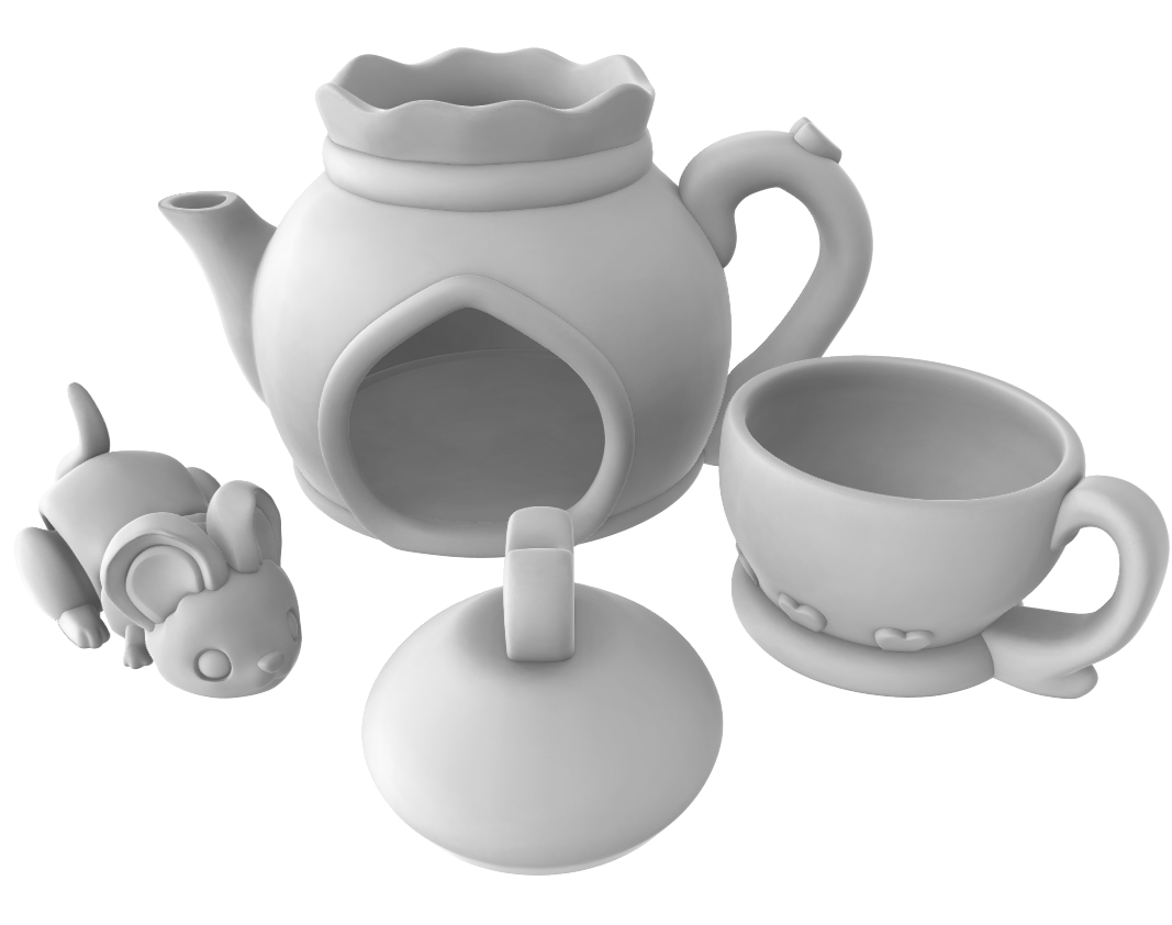 Mouse Tea Cup