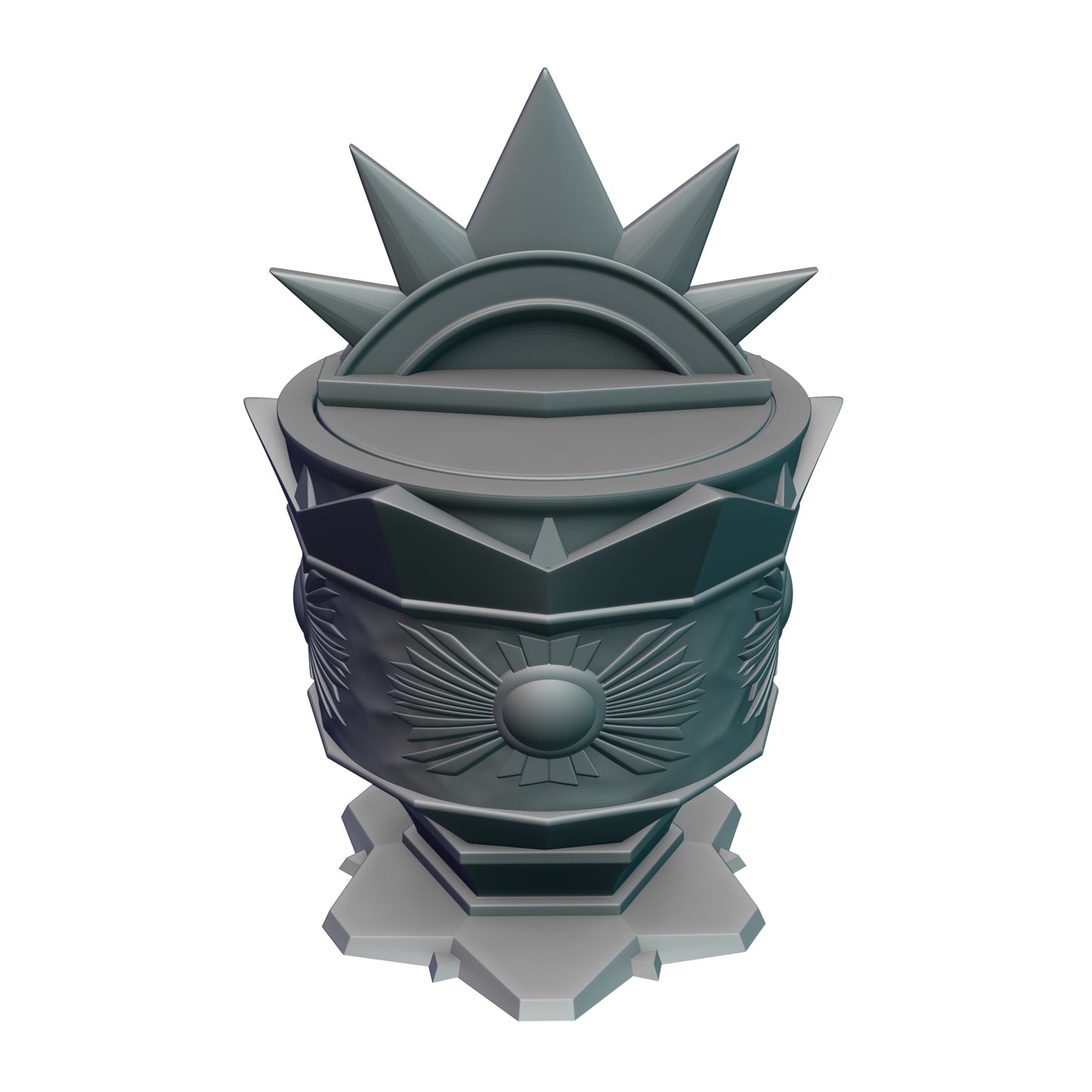 Paladin Dice Box with Twist-Off Cover