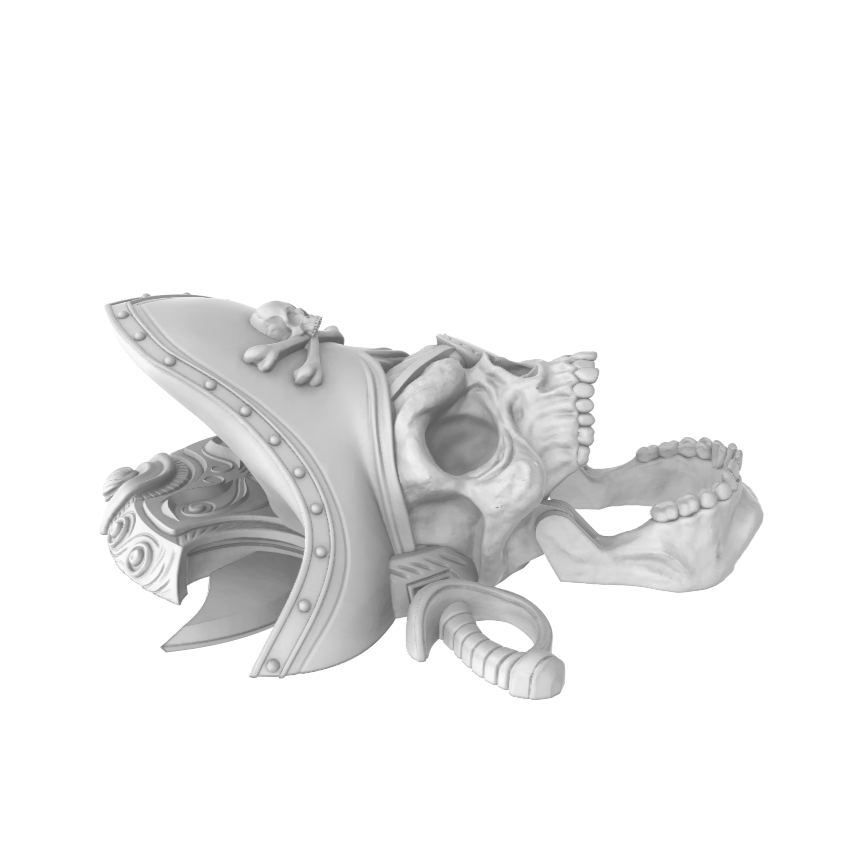 Pirate Skull Door Knocker