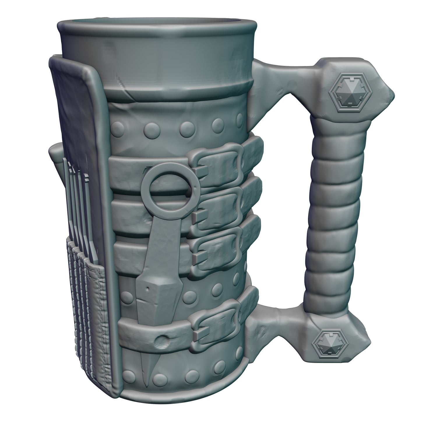 Rogue Gaming Mug with Twist-Off Cover: Dual-Purpose Dice and Beverage Can Holder