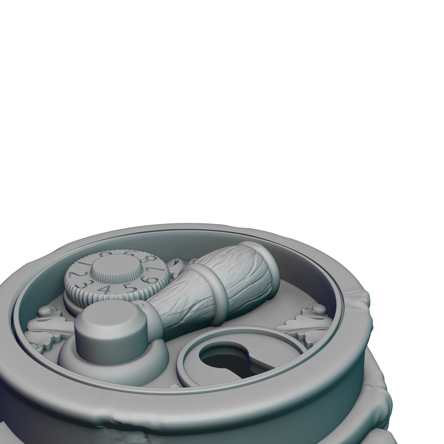 Rogue Gaming Mug with Twist-Off Cover: Dual-Purpose Dice and Beverage Can Holder