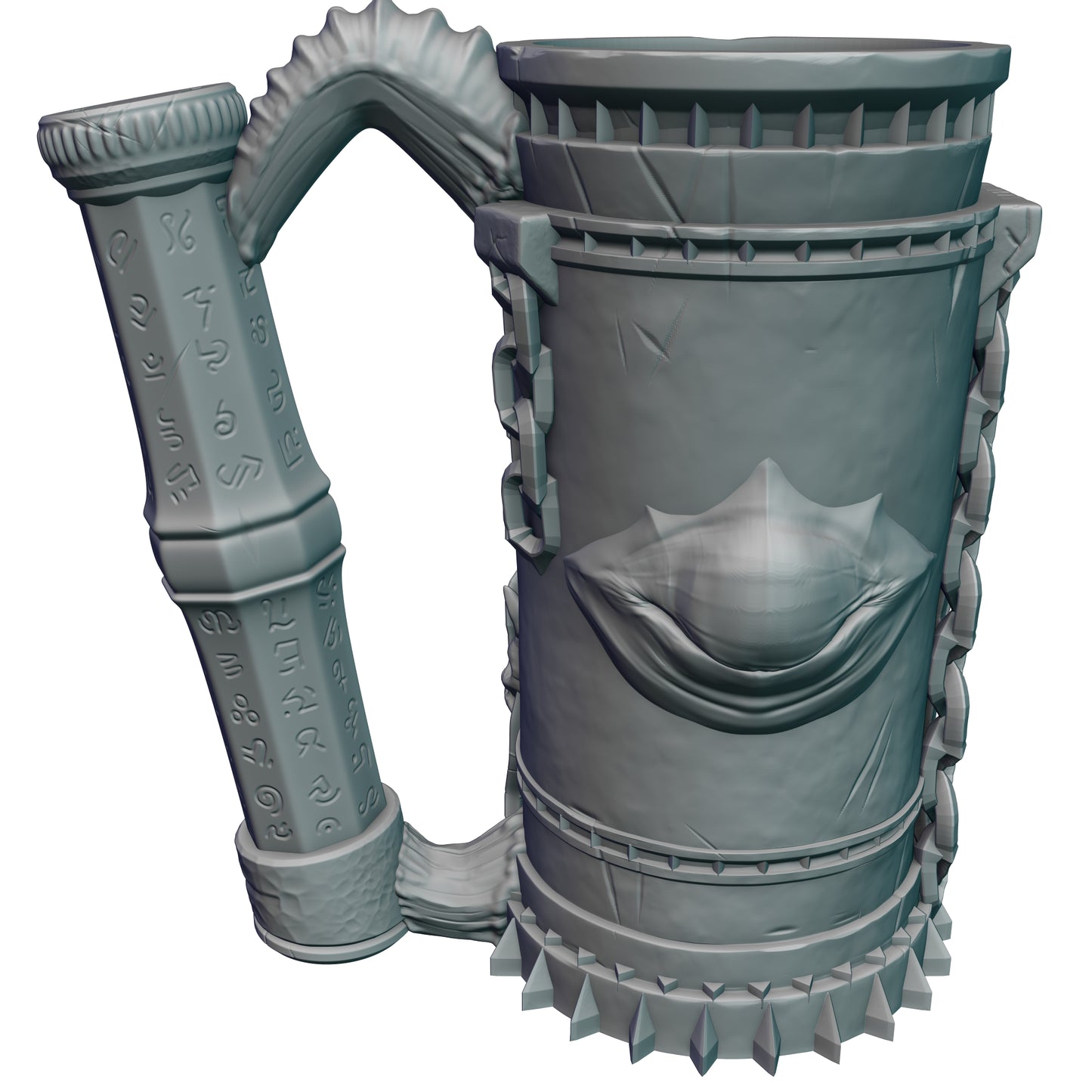 Warlock Gaming Mug with Twist-Off Cover: Dual-Purpose Dice and Beverage Can Holder