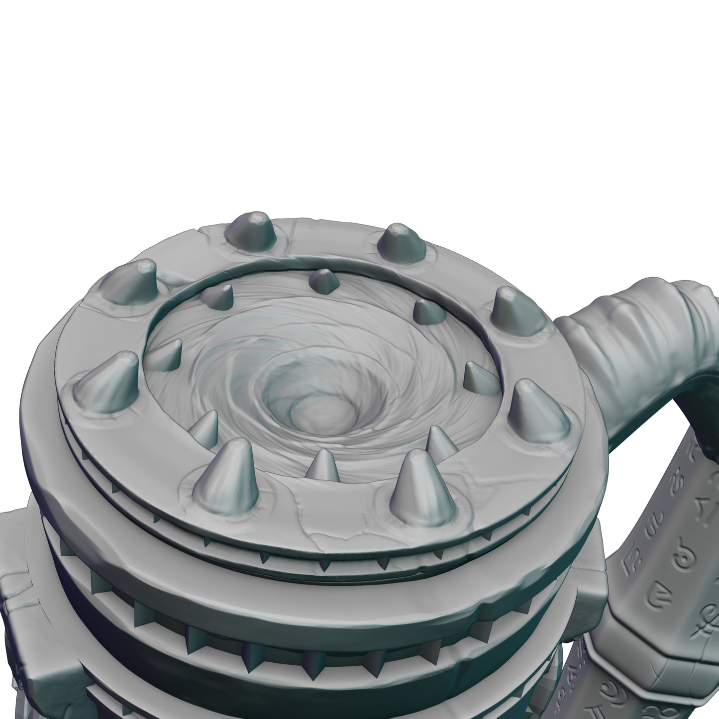 Warlock Gaming Mug with Twist-Off Cover: Dual-Purpose Dice and Beverage Can Holder