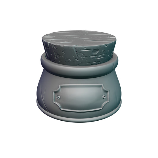 Wizard Dice Box with Twist-Off Cover