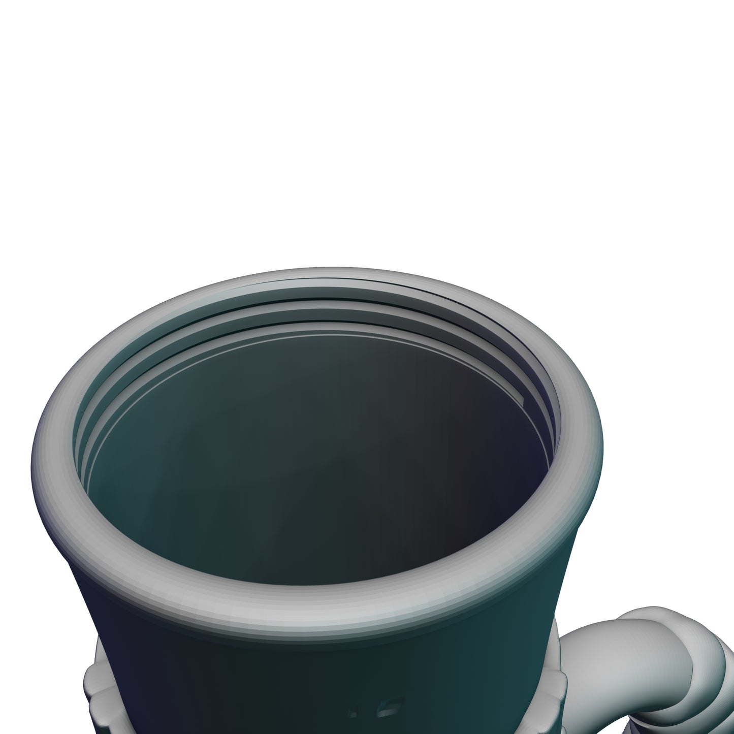 Wizard Gaming Mug with Twist-Off Cover: Dual-Purpose Dice and Beverage Can Holder