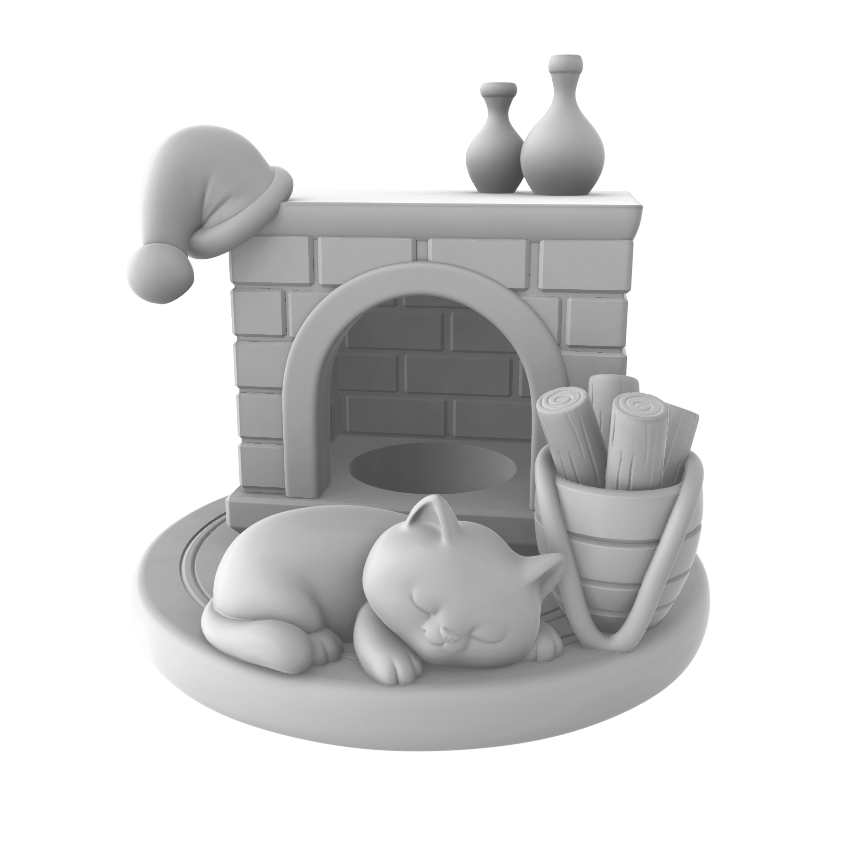 Kitty Night Night Tea Light