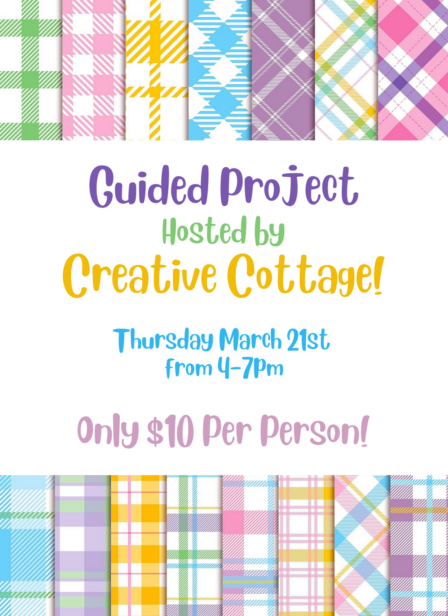 Guided Project - Hosted by Creative Cottage