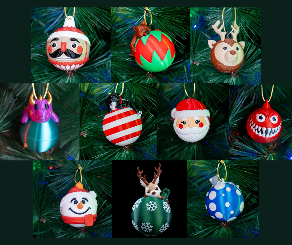 Christmas Bulb Ornaments 2025