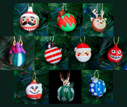 Christmas Bulb Ornaments 2025