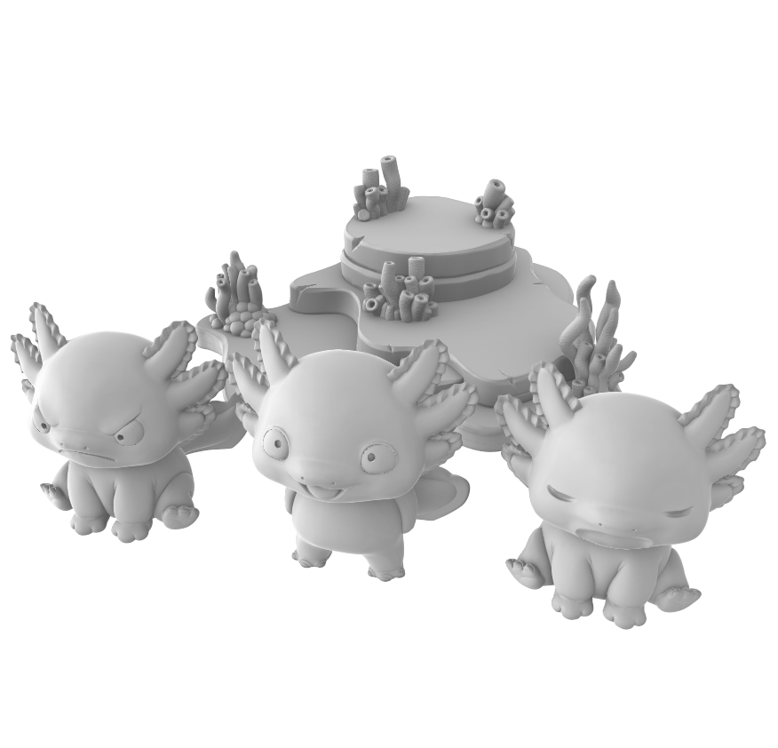 Axolotl Display