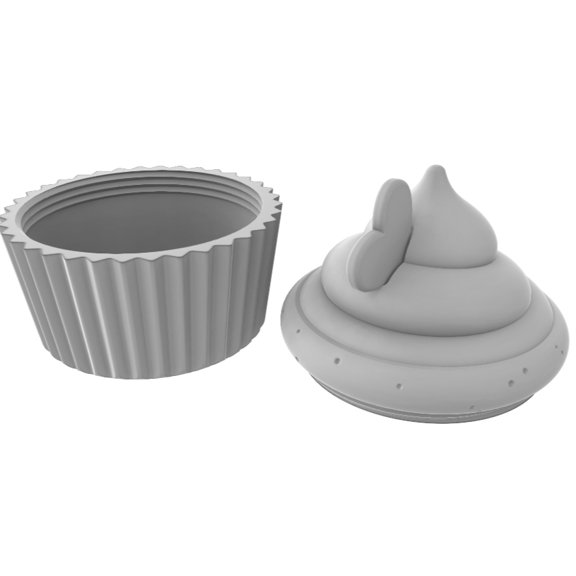 Cupcake Twist Container - Large