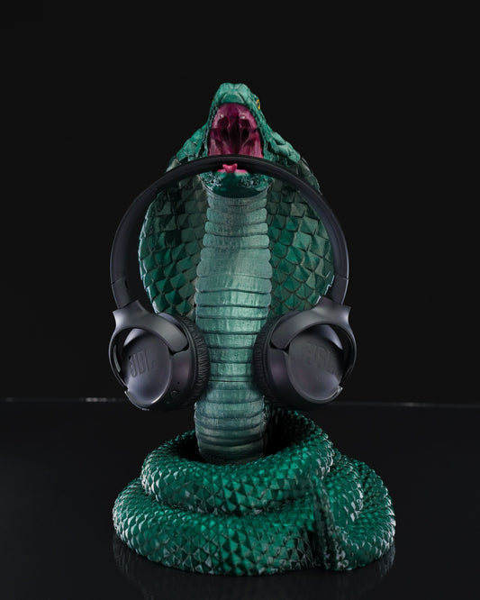 King Cobra Headphone Holder