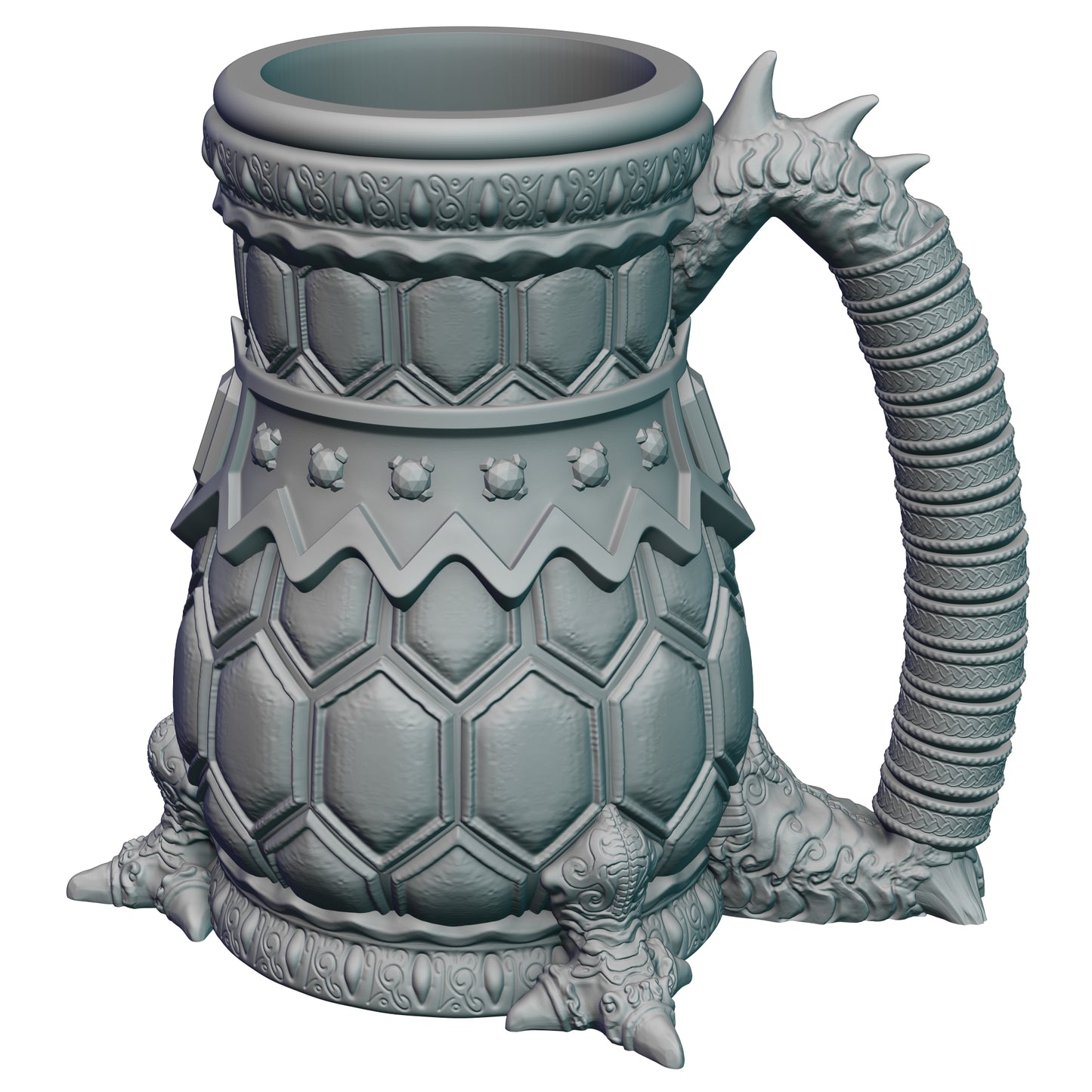 Dragon Blooded Gaming Mug with Twist-Off Cover: Dual-Purpose Dice and Beverage Can Holder
