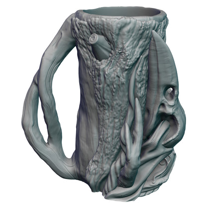 Druid Gaming Mug with Twist-Off Cover: Dual-Purpose Dice and Beverage Can Holder