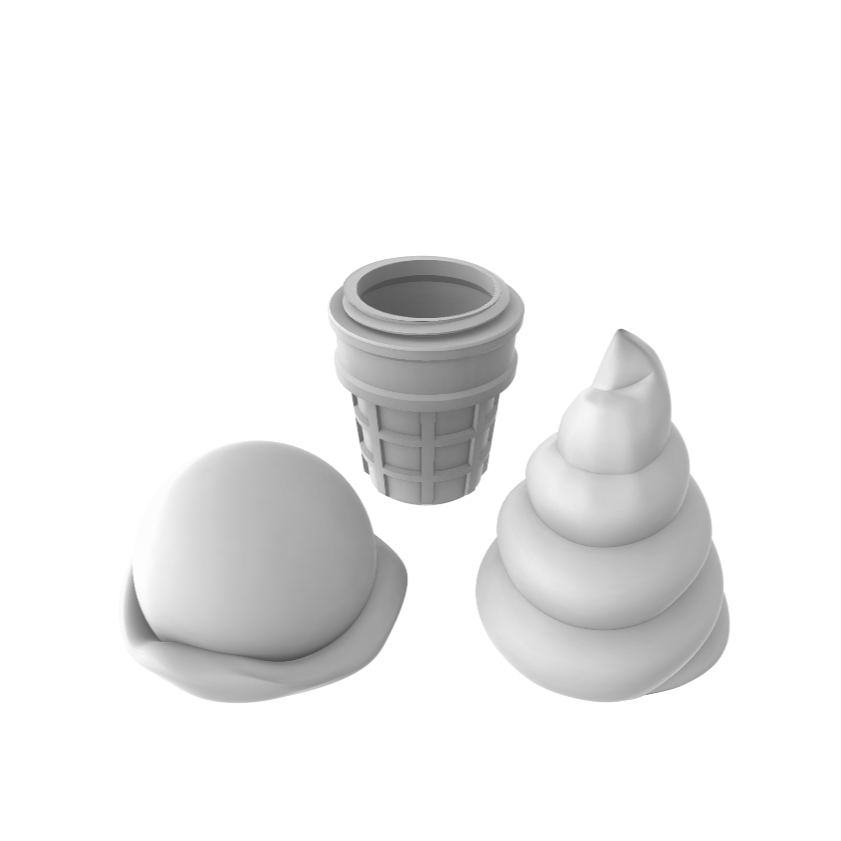 Ice Cream Cone Twist Container