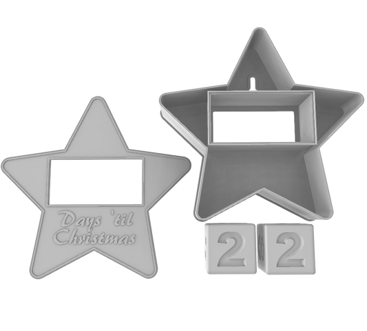 Days Until Christmas - Star