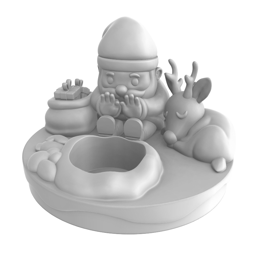 Santa's Bonfire Tea Light