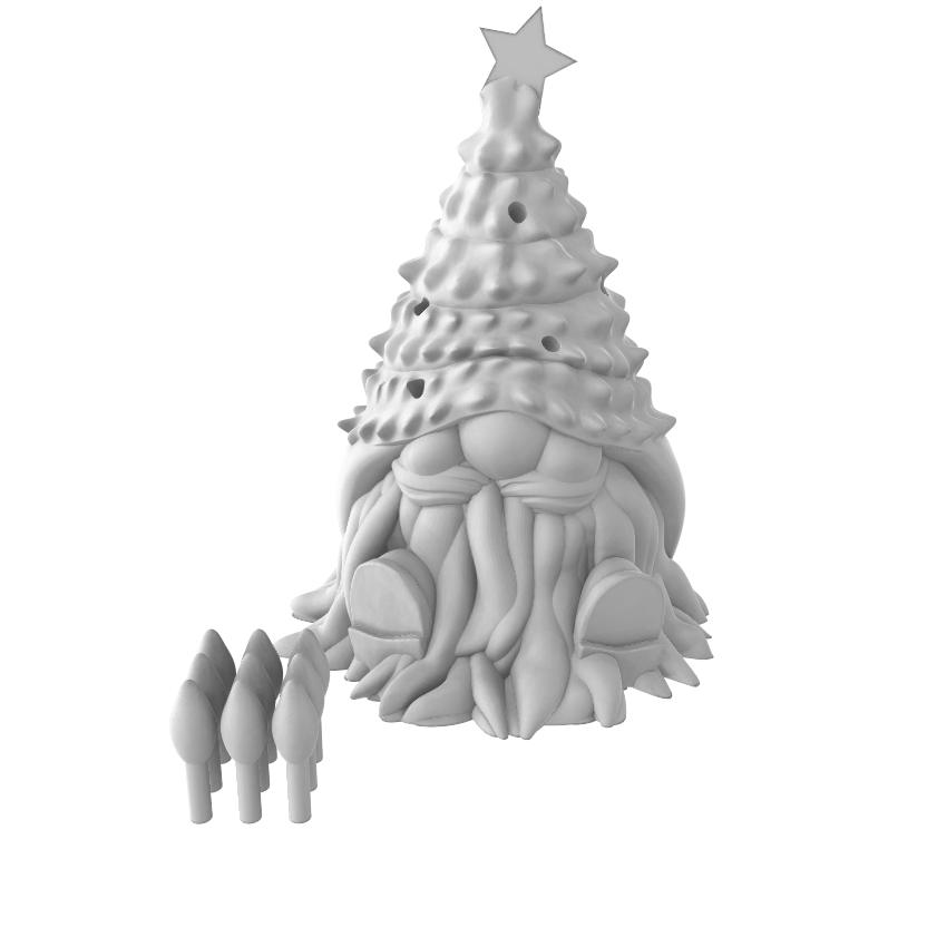 Tree Light Gnome (Comes with Fairy Lights)