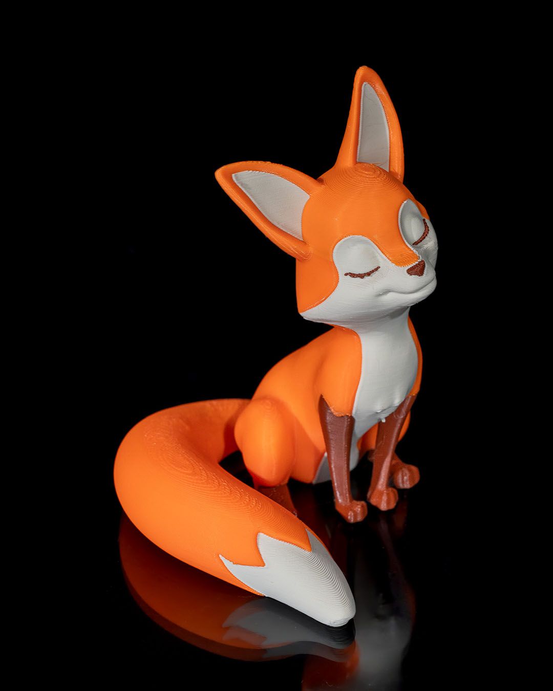Fox Figurine Set