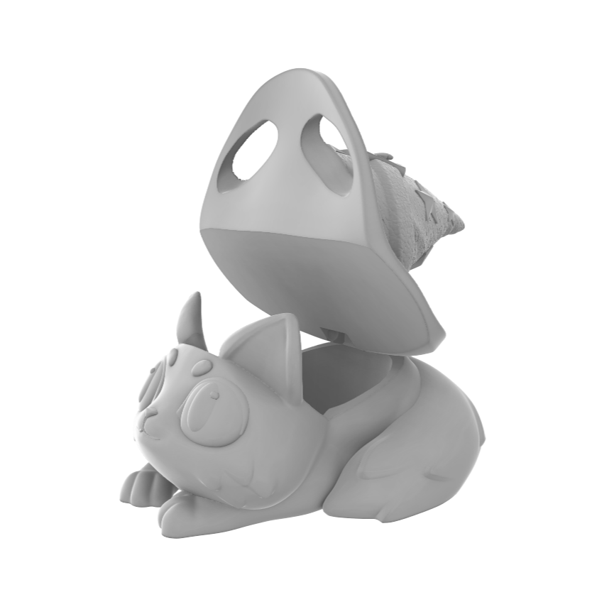 Witch Kitty Container