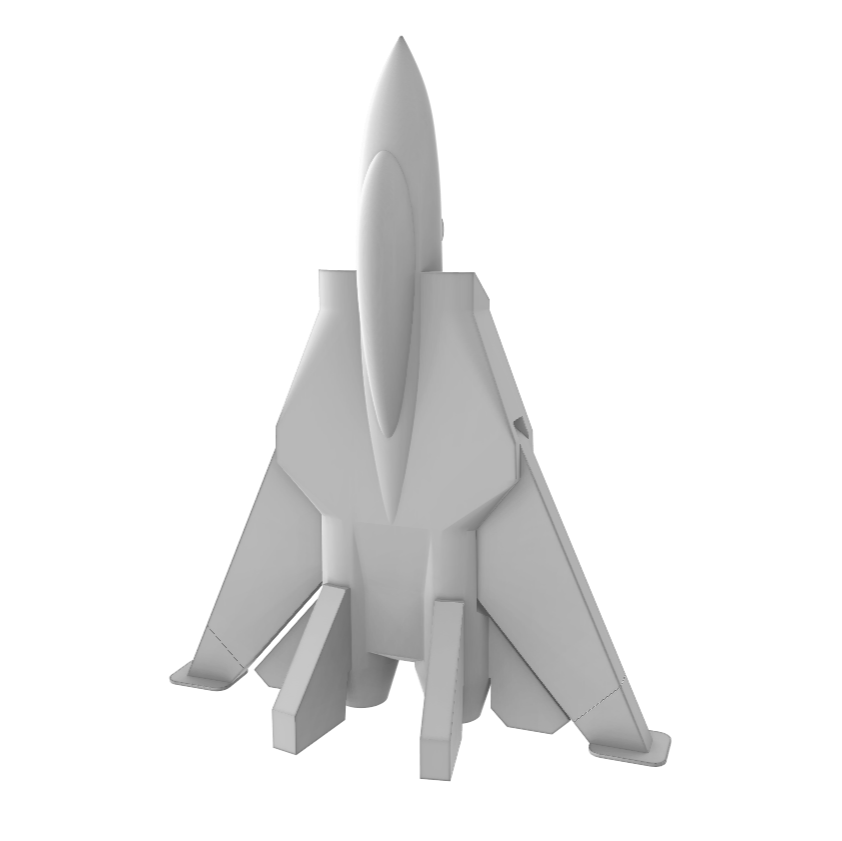 Folding Jet Plane