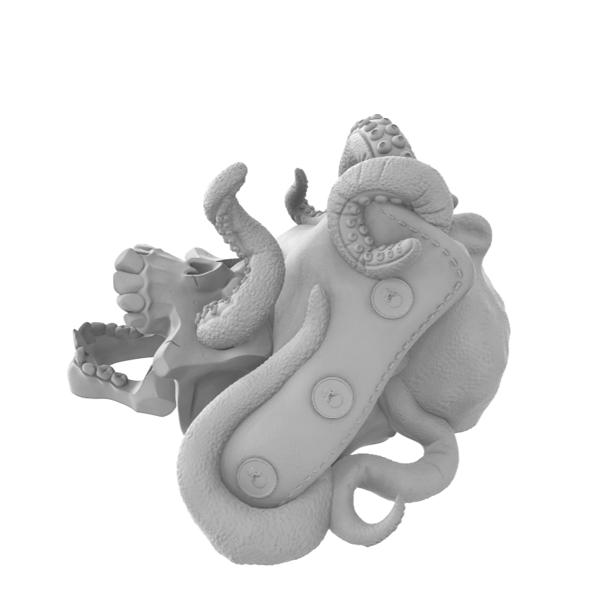 Pirate Octopus Door Knocker