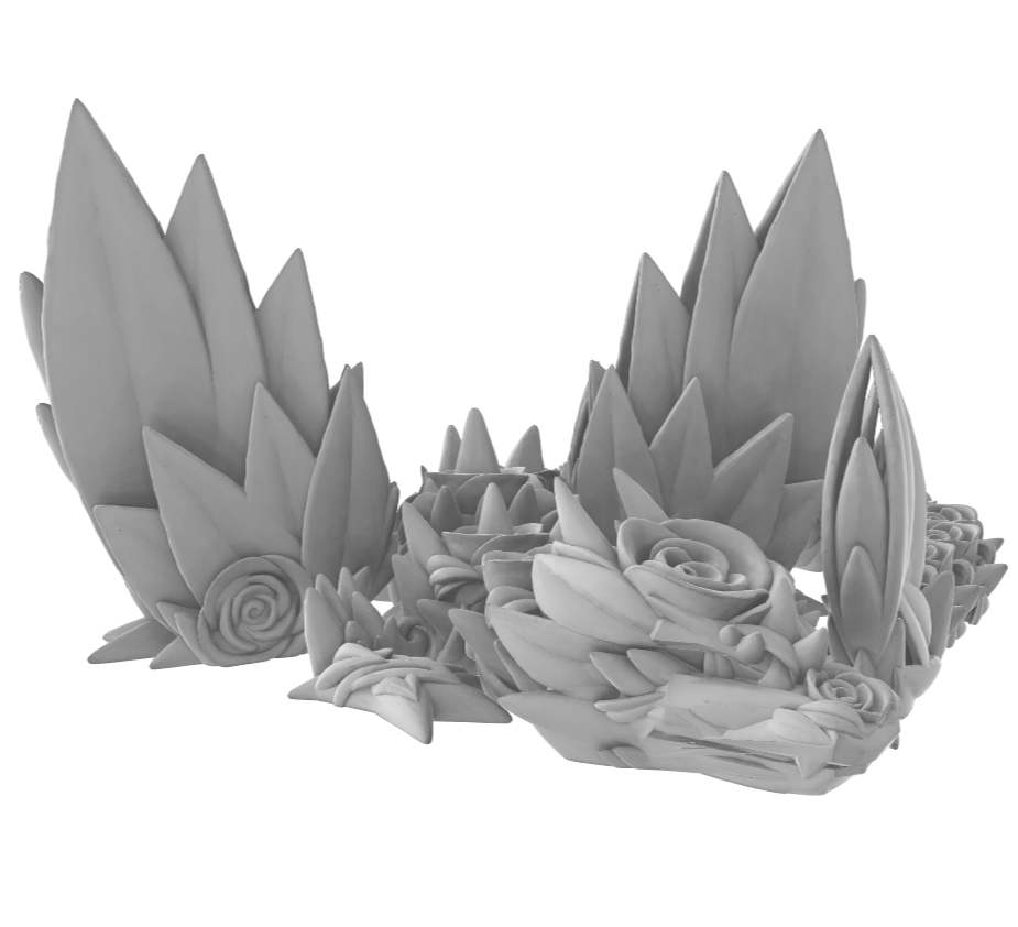 Rose Wing Dragon – Catch Fire Creations LLC